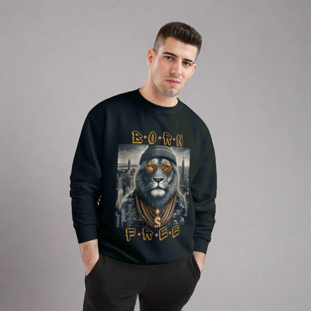 Champion | Ökologisches Rundhals-Sweatshirt für Herren – BORN FREE