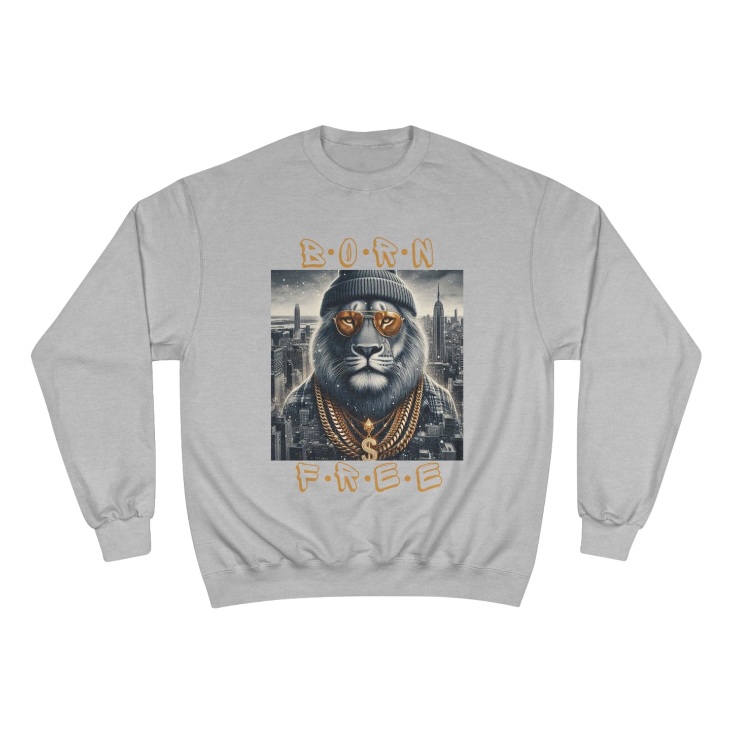 Champion | Ökologisches Rundhals-Sweatshirt für Herren – BORN FREE