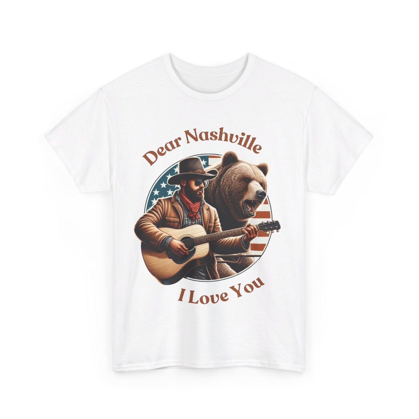 Unisex Heavy Cotton Tee—Dear Nashville