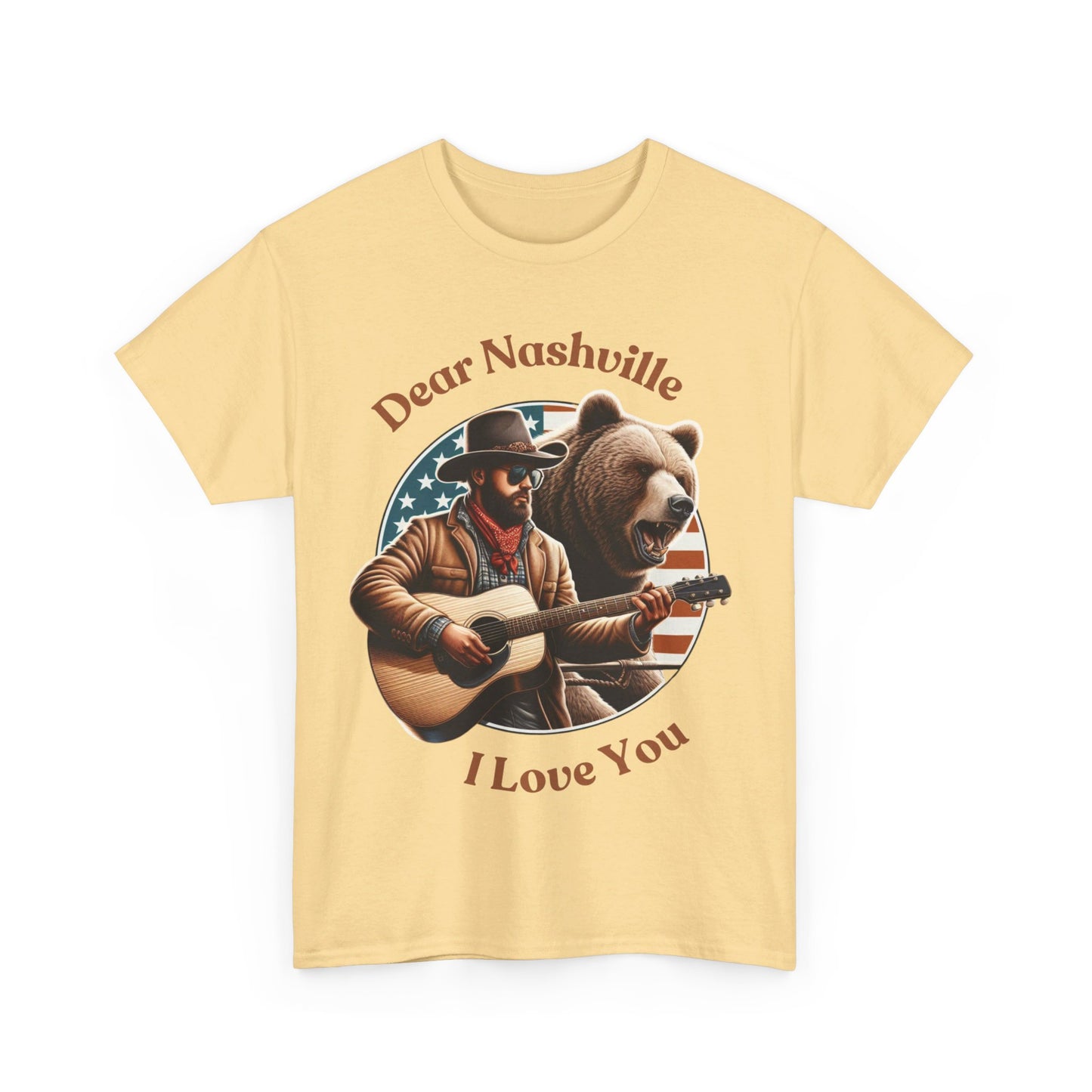 Unisex Heavy Cotton Tee—Dear Nashville