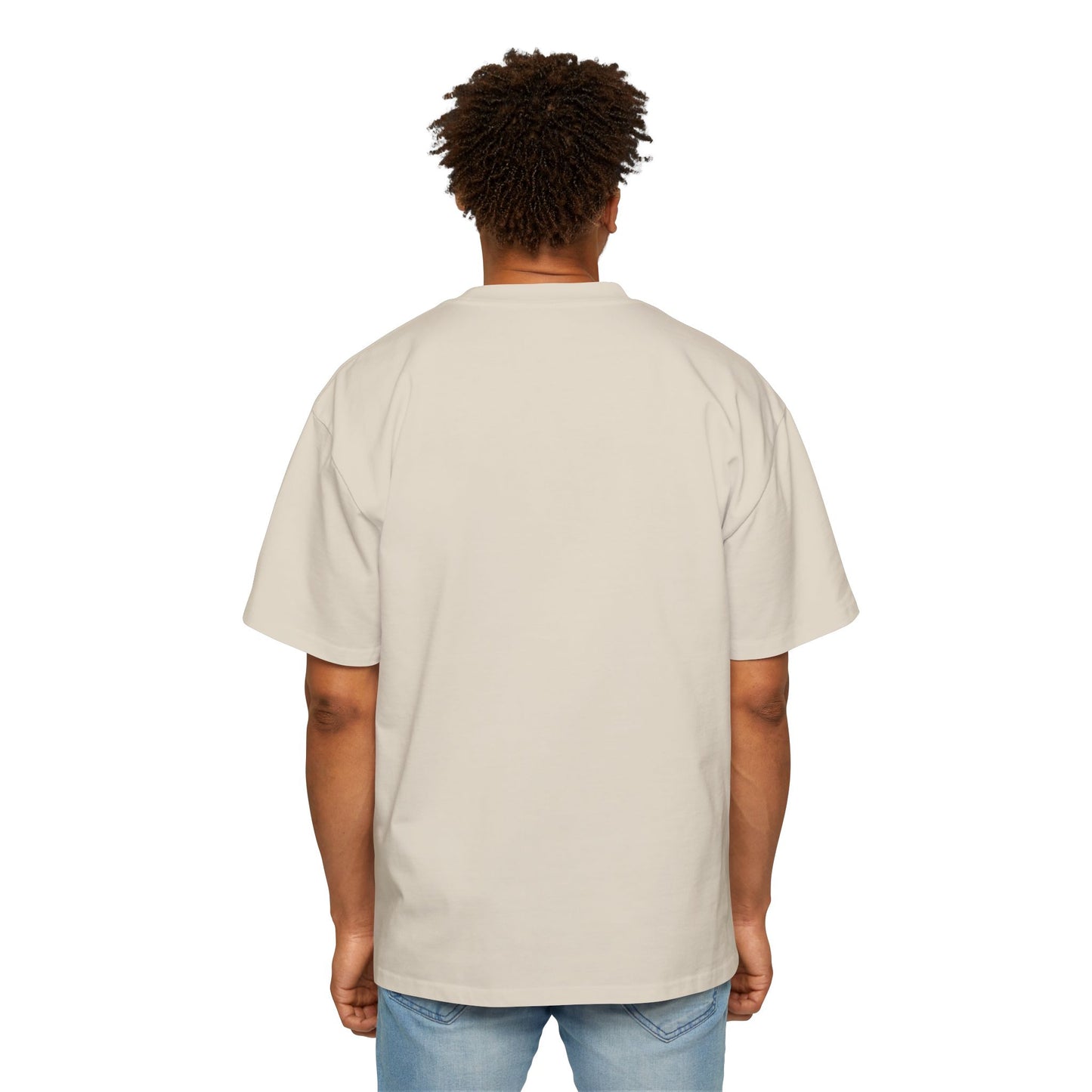 Men's Oversized Drop-Shoulder Crewneck Tee