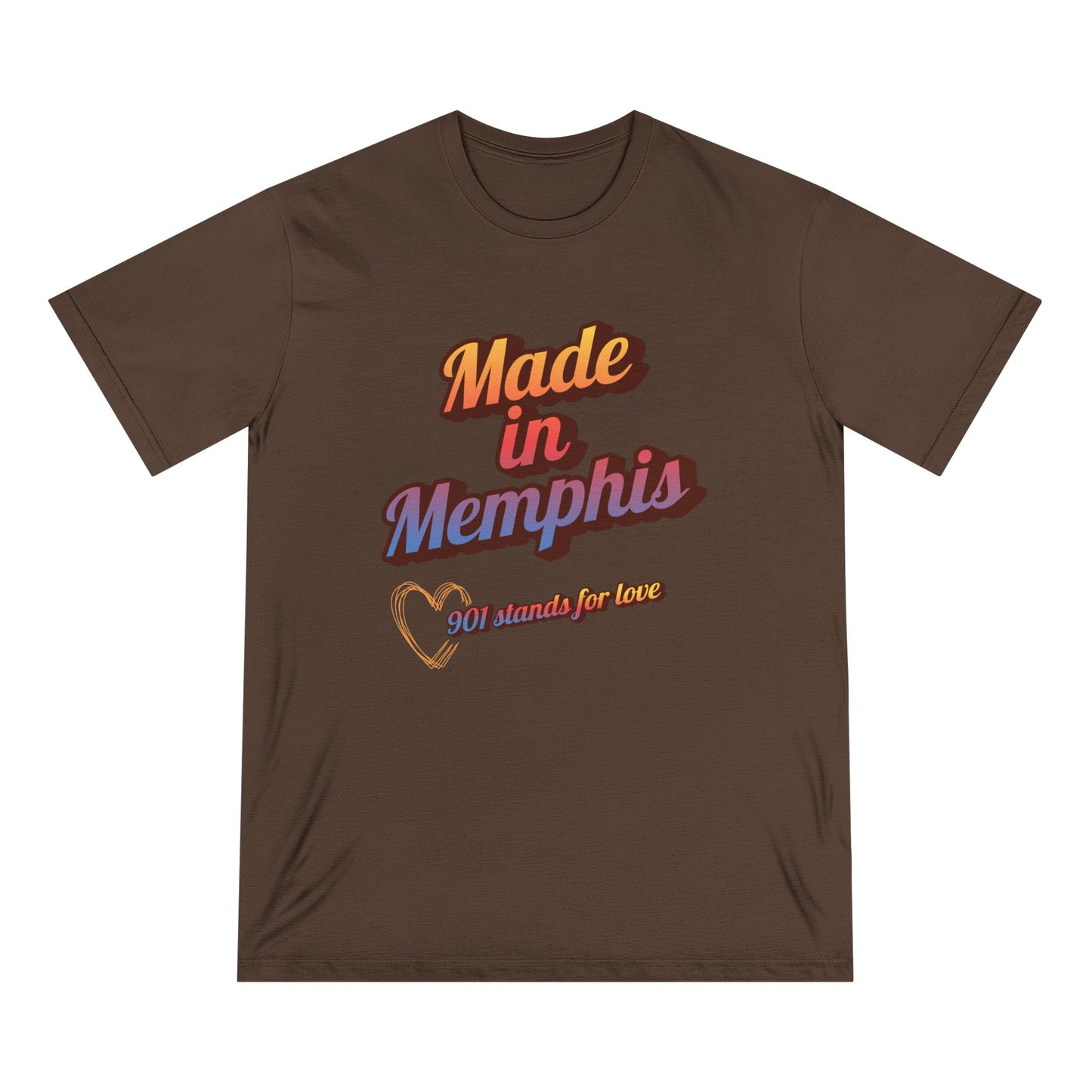 Organic Essential Staple Tee—Memphis Love