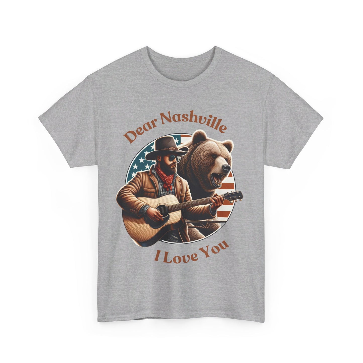 Unisex Heavy Cotton Tee—Dear Nashville