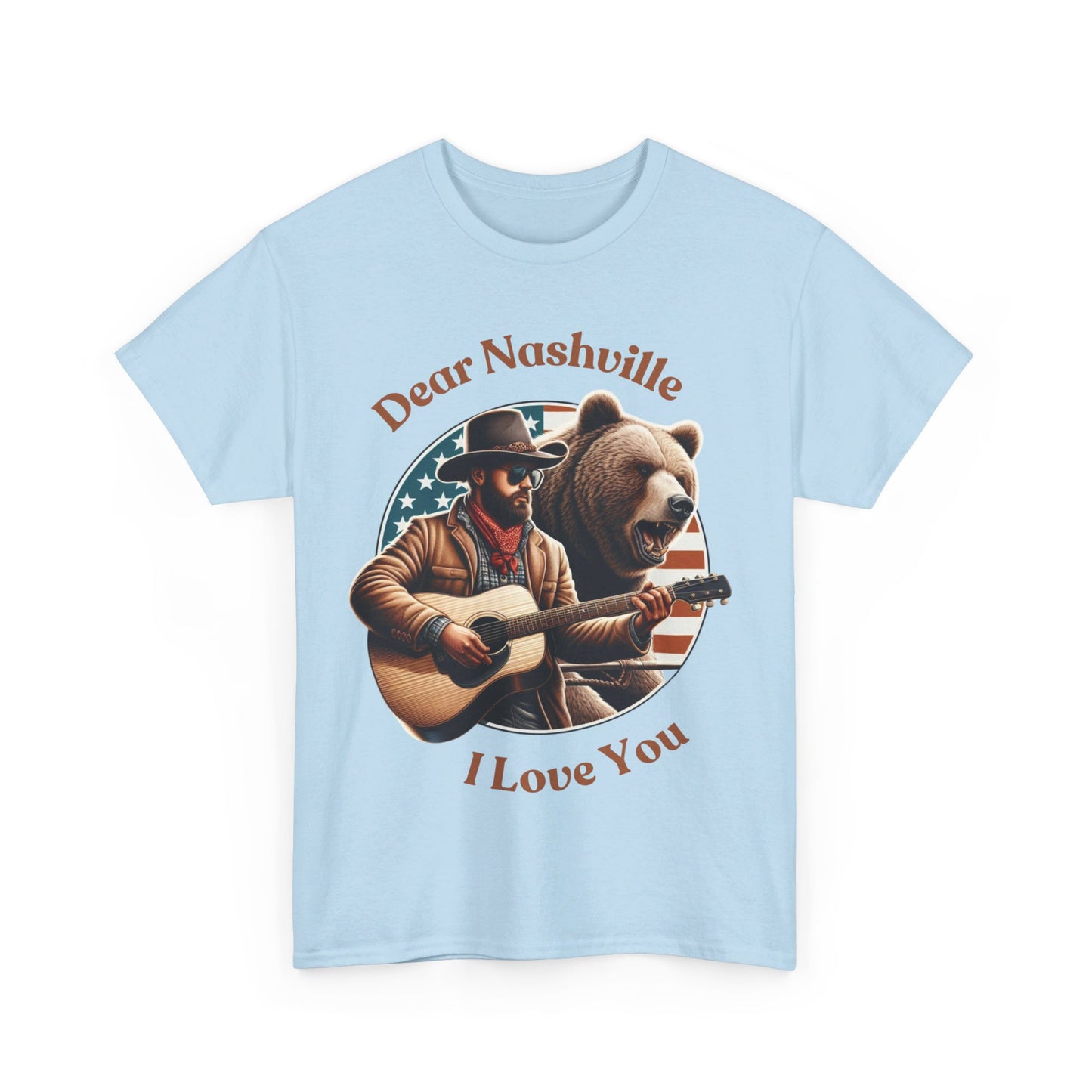 Unisex Heavy Cotton Tee—Dear Nashville