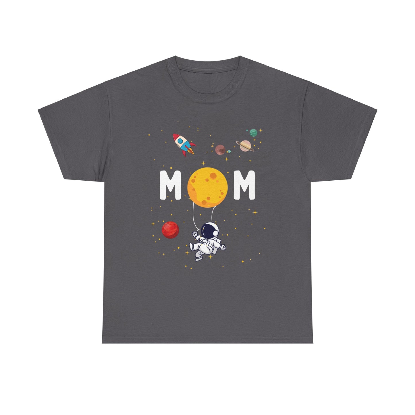 Unisex Heavy Cotton T-Shirt—Space MOM