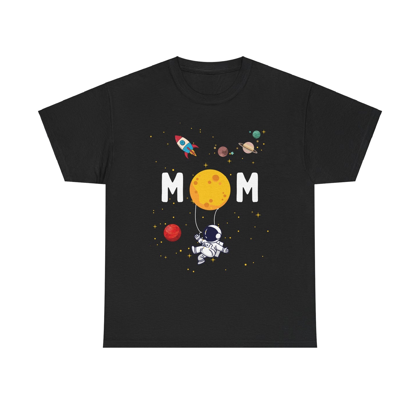 Unisex Heavy Cotton T-Shirt—Space MOM