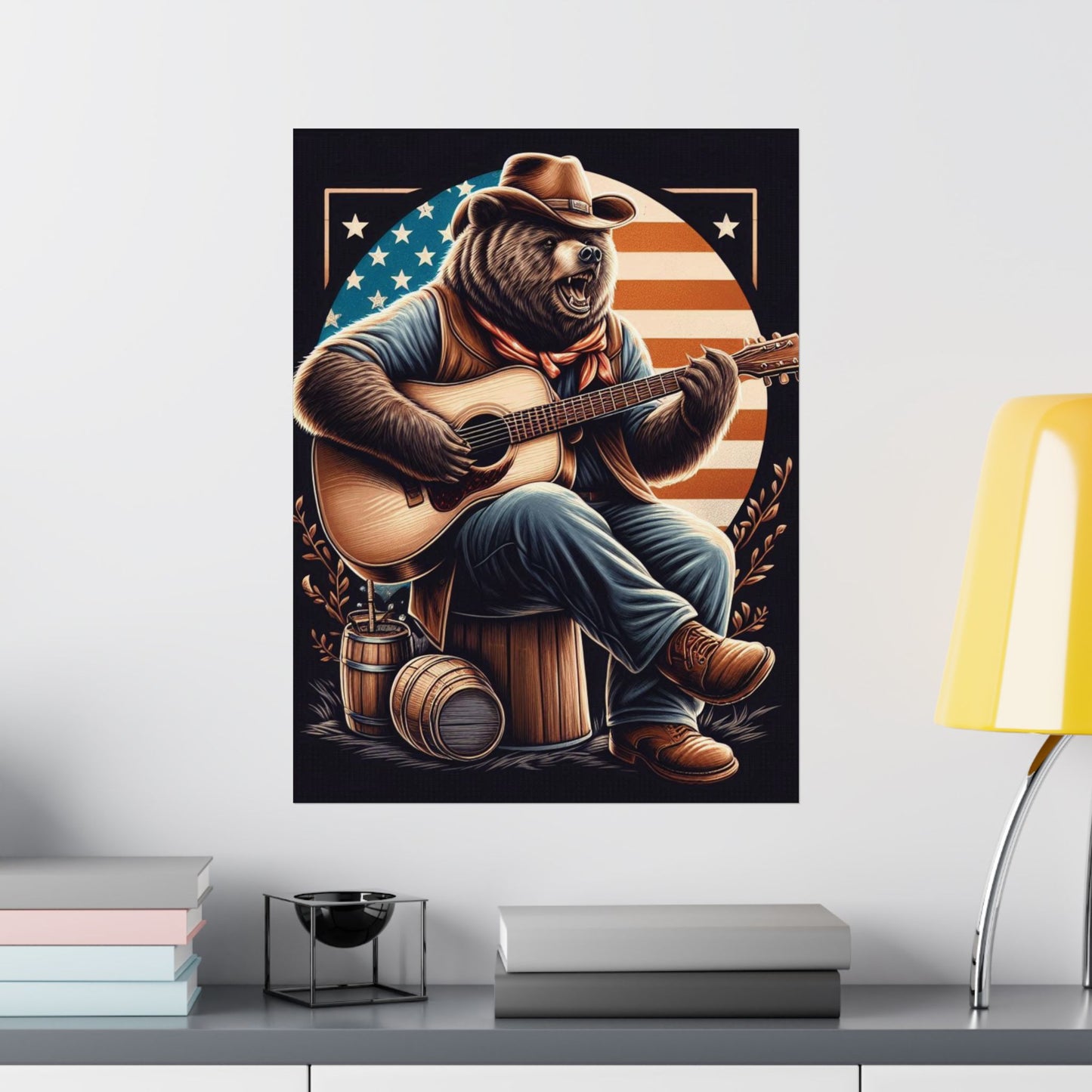 Premium Matte Poster—Tennessee Blues