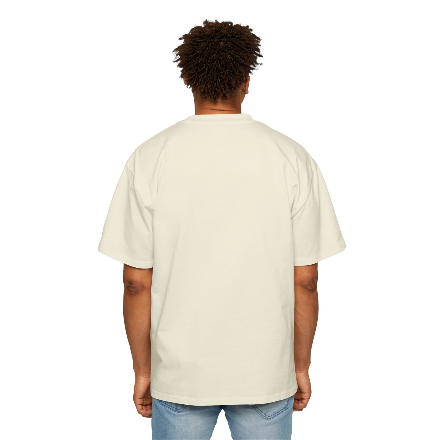 Men's Oversized Drop-Shoulder Crewneck Tee