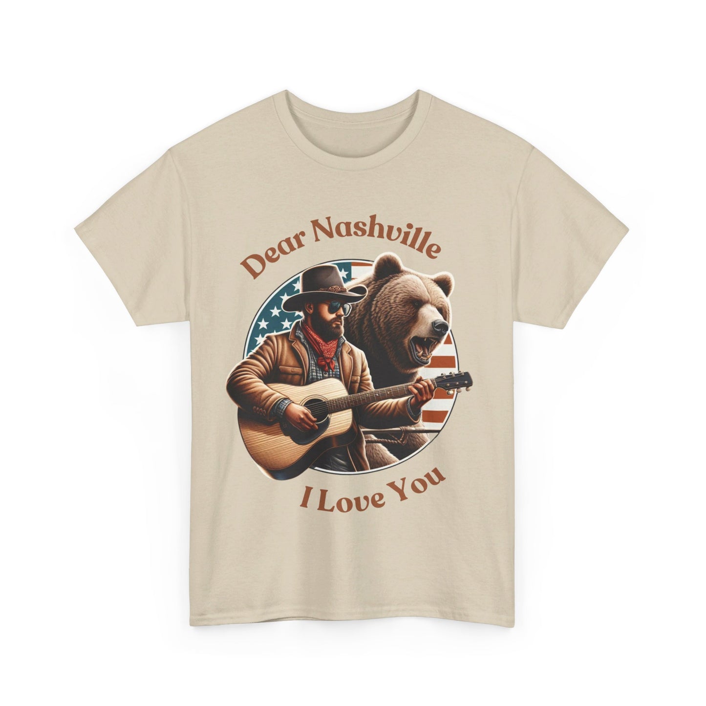 Unisex Heavy Cotton Tee—Dear Nashville