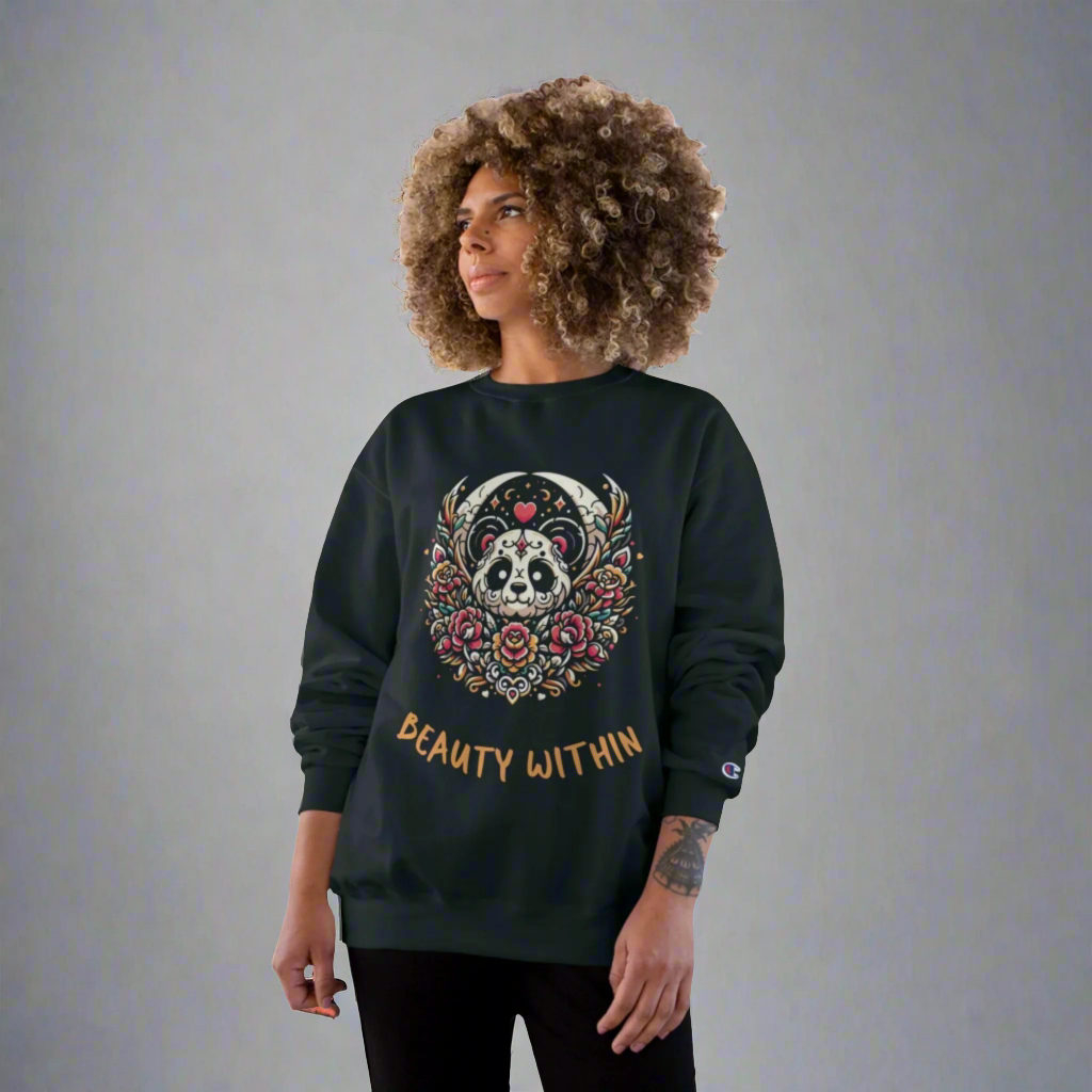 Champion | Women's Eco Crewneck Sweatshirt—Beauty Within