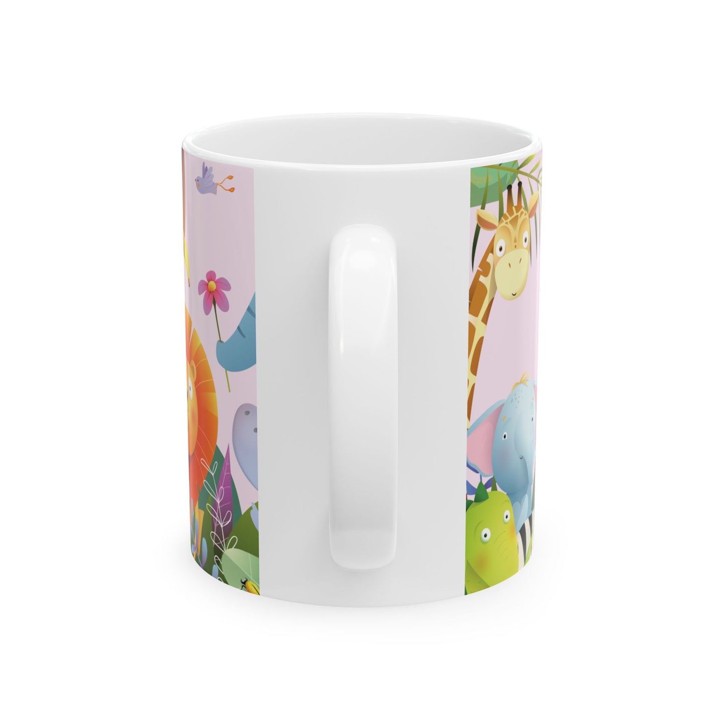 Jungle Safari Coffee Mug—Be Happy Today