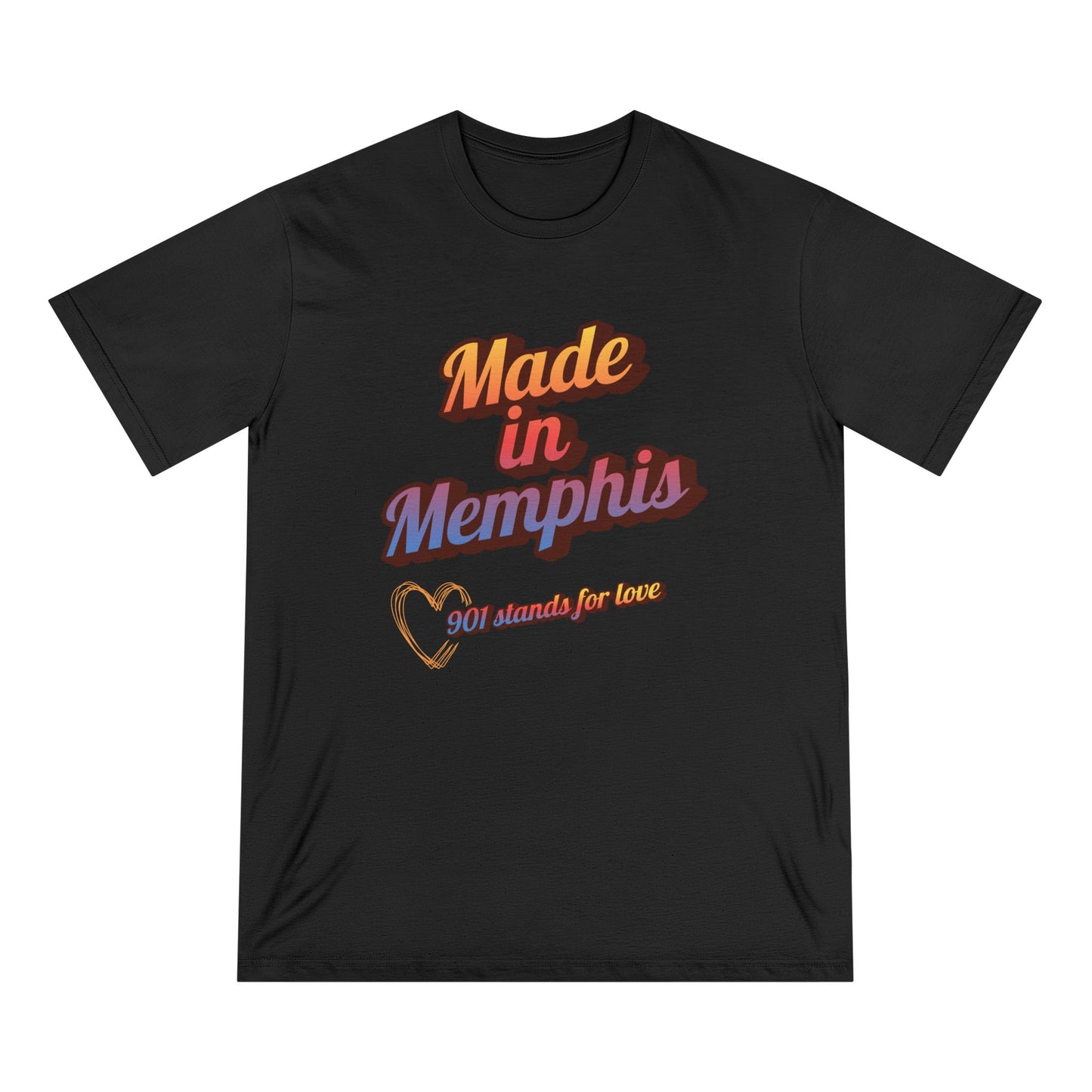 Organic Essential Staple Tee—Memphis Love